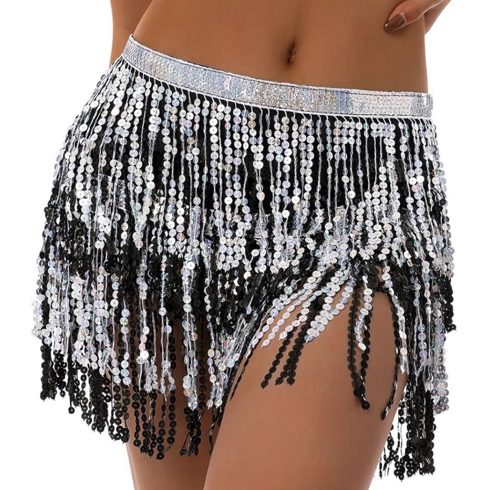 Sequin skirt